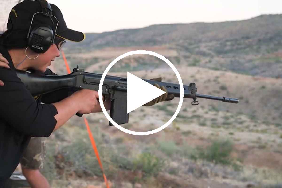On The Range With FN Fal Automatic Rifle [Video] - Collector's Elite ...
