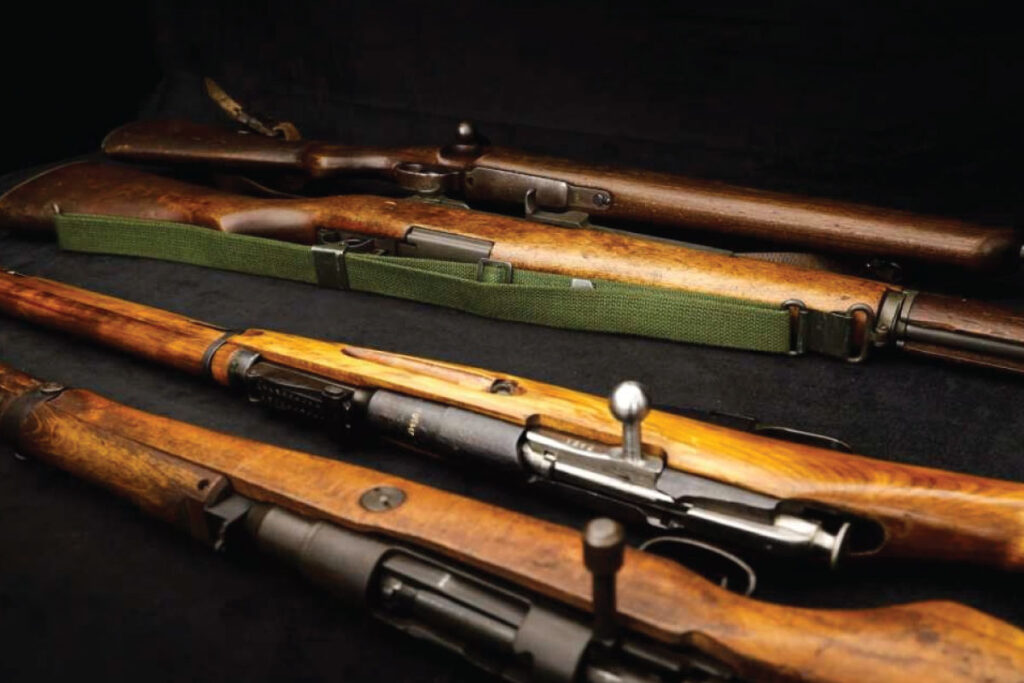 Historic WWII Rifle Collector’s Package: Four Legendary Military Rifles in July Collection: [Video]