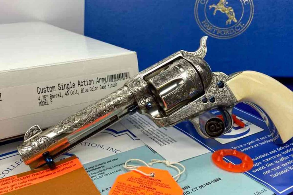 Ben Lane Engraved Colt Single Action Army