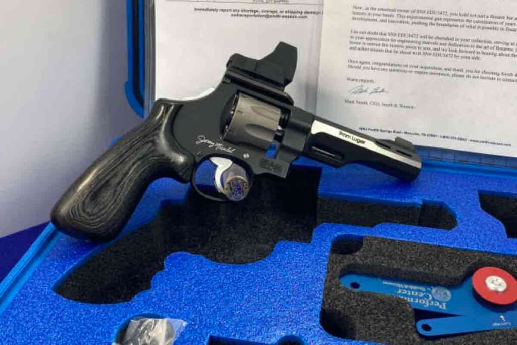 Smith & Wesson 327WR Jerry Miculek Prototype -10 Historically Significant Handguns in the Latest Collectors Elite Auction | May 2026 Collection
