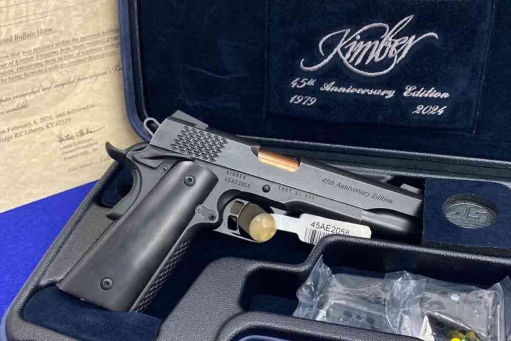 Kimber 45th Anniversary .45ACP *RETAINED BY THE KIMBER FACTORY* #45AE2058