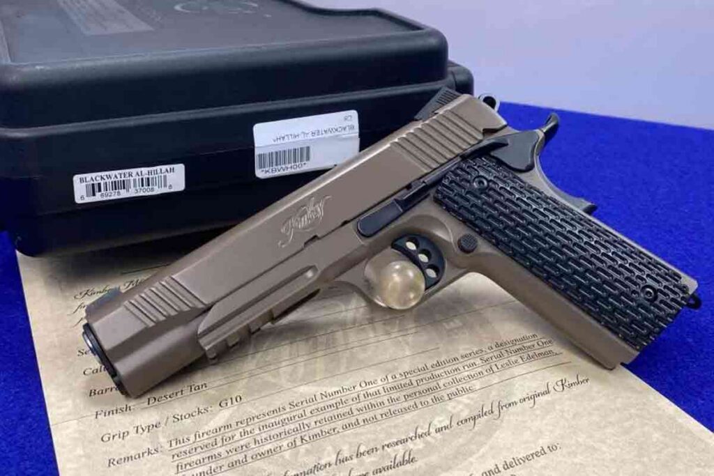 Kimber Blackwater AL-Hillah — First Serialized Example #KBWH00
