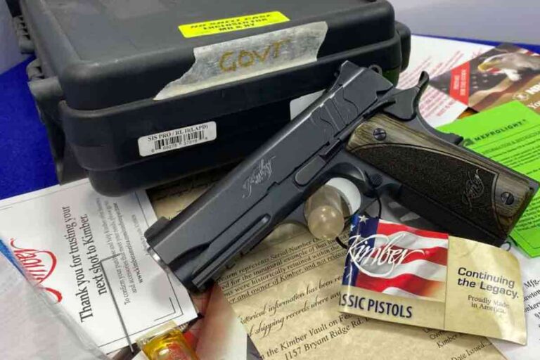 Kimber SIS PRO/RL II (LAPD) -FIRST SERIALIZED EXAMPLE- #KRLSIS200