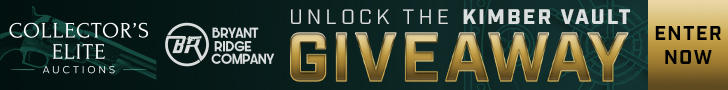 Collector's Elite Auctions + Bryant Ridge: Unlock the Kimber Vault Giveaway - Enter Now