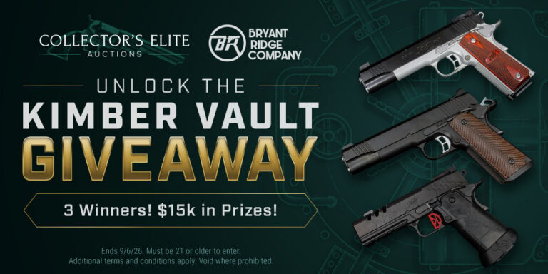 Your Chance to Win: Collector’s Elite Auctions Gun Giveaways!