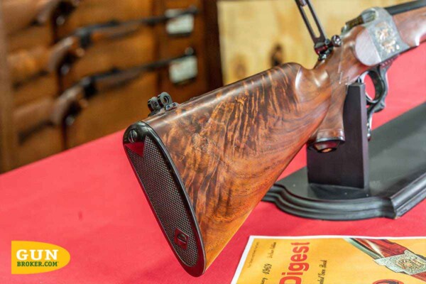 Rare Ruger Number 1 Rifle Engraved Serial #2374 - buttstock -Ruger Owners and Collectors Society