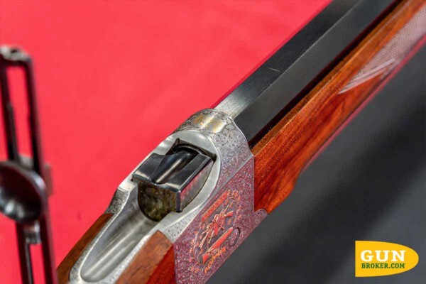 detail of Rare Ruger Number 1 Rifle Engraved Serial #2374 - Ruger Owners and Collectors Society