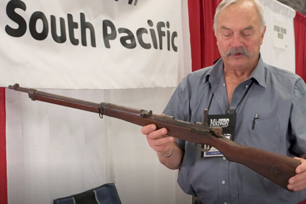 Features and History behind the Pistols and Rifles used in World War 2 and the South Pacific; with Collector Fred BEHRENS